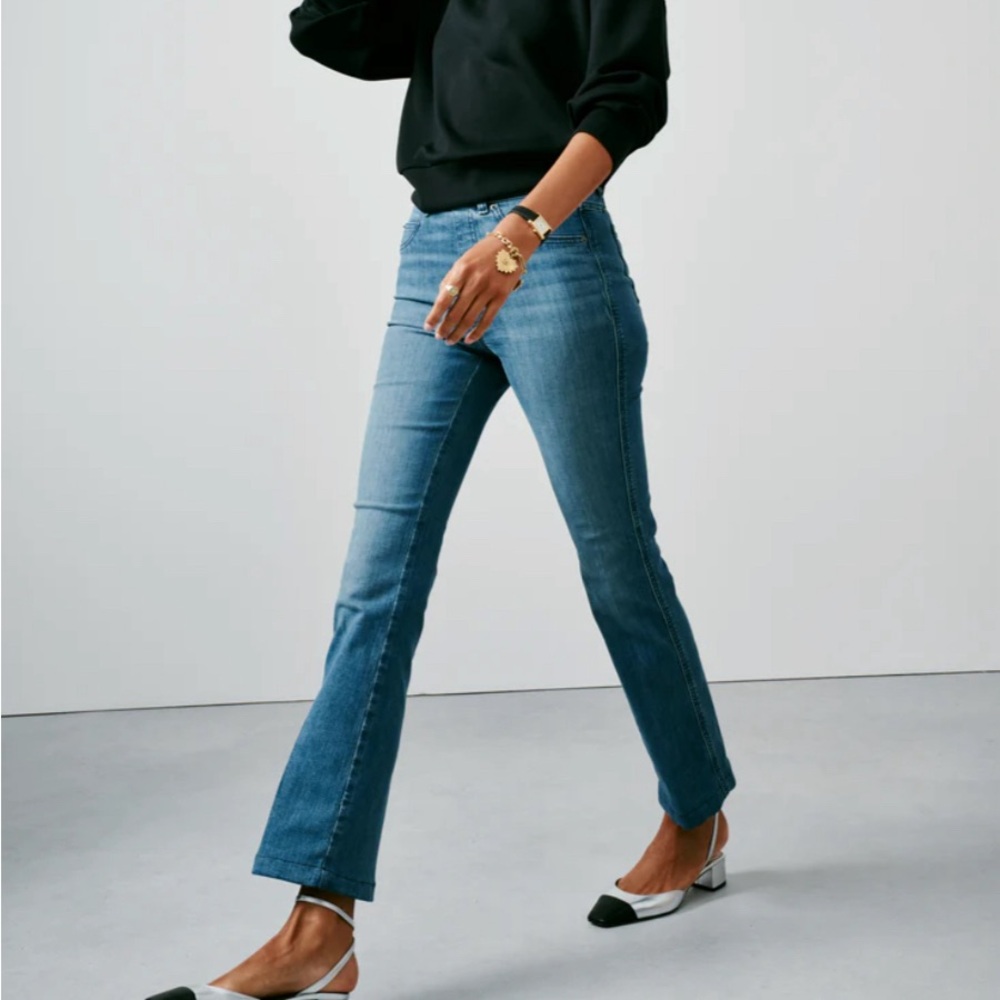 SPANXshape™ EveryWear Kick Flare Jeans, Vintage Indigo